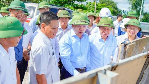 Kiểm tra tiến độ triển khai 2 dự án cầu Bến Rừng và Lại Xuân kết nối Hải Phòng - Quảng Ninh