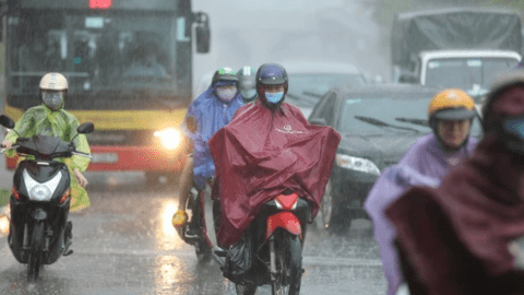 Mưa lớn kéo dài ở nhiều vùng trên cả nước