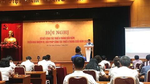 Tổng cục Thuế: Đã hoàn hơn 60 ngàn tỷ đồng tiền thuế trong 6 tháng đầu năm