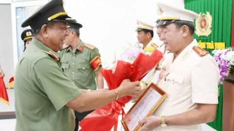 Công an tỉnh Trà Vinh điều động nhiều cán bộ