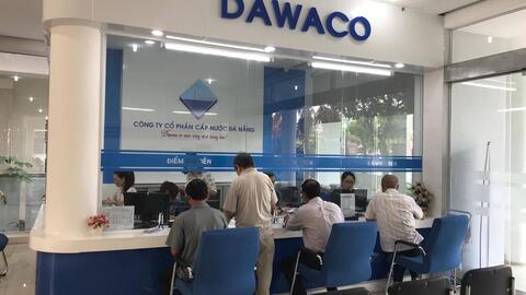 Doanh thu Công ty cổ phần cấp nước Đà Nẵng đạt 47,4% kế hoạch năm