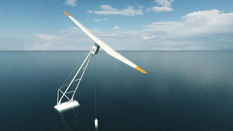 Turbine một cánh quạt chịu được sức gió 252 km/h