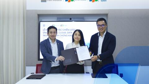 FPT Smart Cloud và CTCP Chứng khoán Thiên Việt kí kết hợp tác chiến lược
