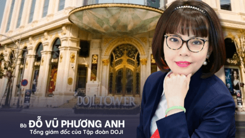 Con gái ông Đỗ Minh Phú làm Tổng giám đốc DOJI