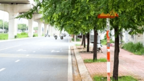 Để vật che khuất biển báo giao thông bị phạt bao nhiêu tiền?