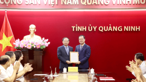 Ông Điệp Văn Chiến được bổ nhiệm làm Trưởng Ban Nội chính Tỉnh ủy Quảng Ninh