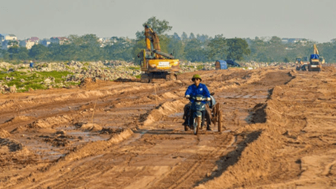 Đường vành đai 4 cấp tập thi công, đất khu vực này tăng giá gấp đôi