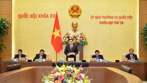 Khai mạc Phiên họp thứ 29 của Ủy ban Thường vụ Quốc hội