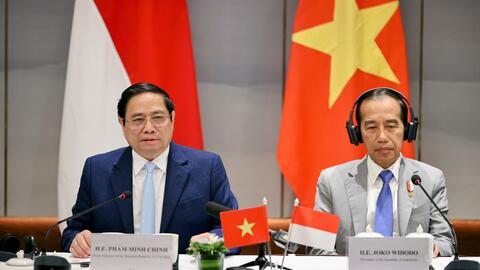 Thủ tướng Phạm Minh Chính và Tổng thống Indonesia kêu gọi DN 2 nước tăng cường hợp tác, đầu tư
