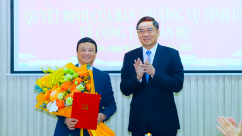 Nghệ An có tân Phó Trưởng Ban Nội chính Tỉnh ủy