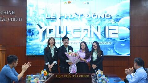 Sinh viên Học viện Tài chính khởi động “You can” lần thứ 12