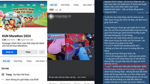 Biến tướng chiêu trò lừa đảo liên quan giải chạy marathon