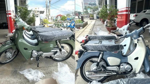 Honda Super Cub 110 2024 giá hơn 80 triệu đồng ở Việt Nam