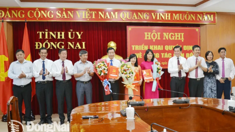 Bổ nhiệm 2 Trưởng phòng giữ chức Phó Trưởng Ban Nội chính Tỉnh ủy, Phó Hiệu trưởng