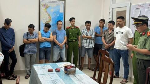 Bắt kẻ cầm đầu đường dây cá độ hơn 50 tỷ ở Quảng Nam, triệu tập 20 người liên quan