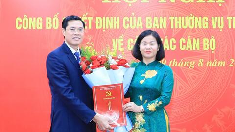Đồng chí Nguyễn Xuân Phong là tân Phó Bí thư Huyện ủy Thanh Trì
