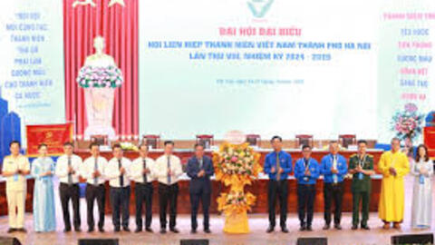 Tổ chức trọng thể Đại hội đại biểu Hội LHTN Việt Nam TP Hà Nội lần thứ VIII