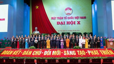 Hơn 50% Ủy viên Ủy ban Trung ương MTTQ Việt Nam khóa mới là người ngoài Đảng