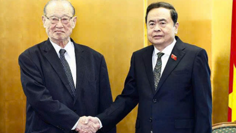 Chủ tịch Quốc hội Trần Thanh Mẫn tiếp Chủ tịch điều hành Hội đồng thúc đẩy ngoại giao nhân dân Nhật Bản (FEC)