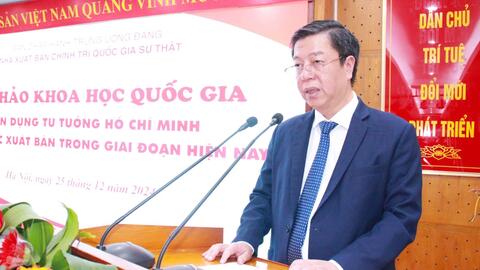 Hội thảo vận dụng tư tưởng Hồ Chí Minh về công tác xuất bản