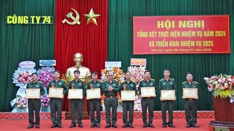 Công ty 74: Lợi nhuận năm 2024 đạt hơn 170 tỷ đồng