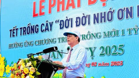 Khánh Hòa phát động trồng hàng chục nghìn cây xanh