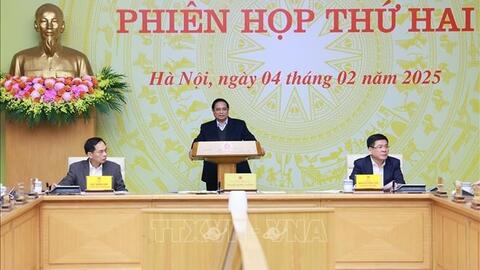 Thủ tướng Phạm Minh Chính chủ trì Phiên họp thứ hai Ban Chỉ đạo xây dựng nhà máy điện hạt nhân