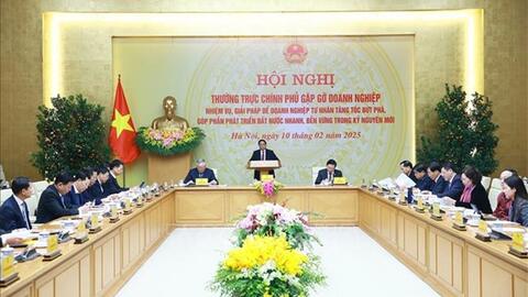 Thủ tướng Phạm Minh Chính: Nhà nước kiến tạo, doanh nghiệp đóng góp để đất nước phát triển