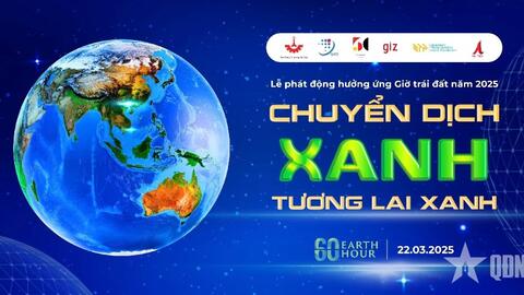 Hà Nội tổ chức nhiều hoạt động hưởng ứng Giờ Trái đất 2025