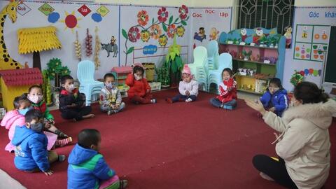 Hỗ trợ trẻ em nhà trẻ, học sinh, học viên vùng đặc biệt khó khăn