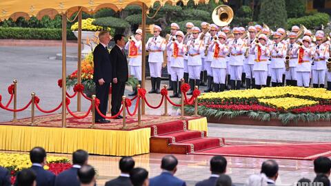 Chủ tịch nước Lương Cường chủ trì Lễ đón cấp Nhà nước Nhà vua Vương quốc Bỉ