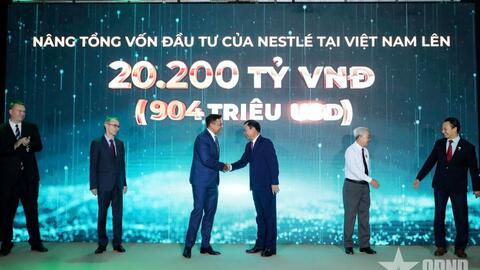 Nestlé kỷ niệm 30 năm thành lập, khẳng định niềm tin đối với thị trường Việt Nam