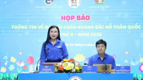 Đại hội Cháu ngoan Bác Hồ toàn quốc lần thứ X diễn ra từ ngày 13 đến 15-5