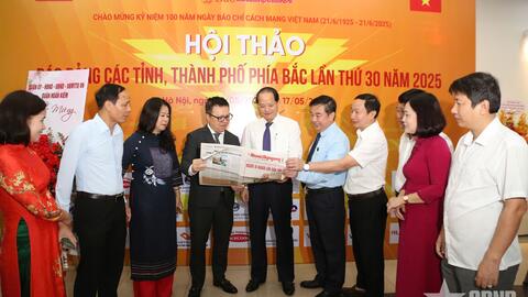 Hội thảo báo Đảng các tỉnh, thành phố phía Bắc mở rộng lần thứ 30