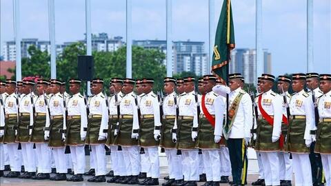 Thủ tướng Anwar Ibrahim chủ trì lễ đón chính thức Thủ tướng Phạm Minh Chính thăm Malaysia