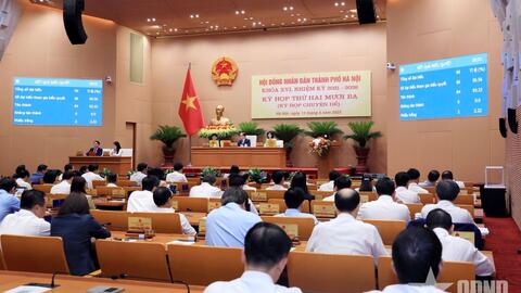 Hà Nội bầu bổ sung Phó chủ tịch HĐND và Phó chủ tịch UBND thành phố nhiệm kỳ 2021-2026