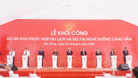 Đà Nẵng: Khởi công siêu dự án Khu phức hợp du lịch, nghỉ dưỡng Làng Vân
