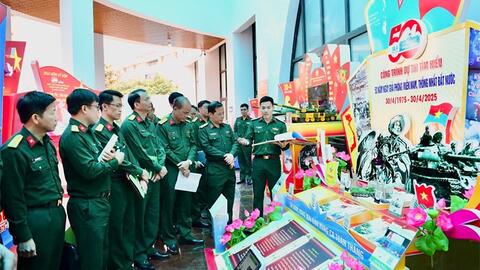 Đại úy Trương Quốc Việt - tấm gương sáng về tinh thần học tập, rèn luyện, nghiên cứu khoa học