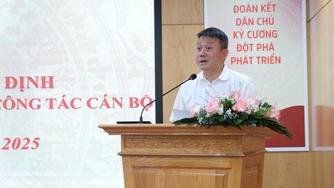 Trao quyết định bổ nhiệm Phó Chánh Văn phòng Bộ Công Thương