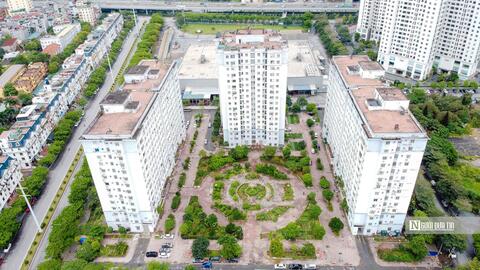 Cận cảnh các khu nhà tạm cư xuống cấp ở Hà Nội