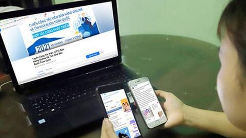 Người dùng Internet cần cảnh giác với thủ đoạn lừa đảo tuyển cộng tác viên cho sàn điện tử