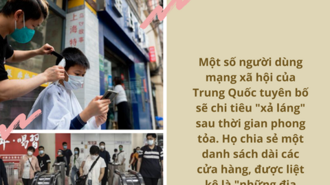 Thượng Hải hậu phong tỏa: Người dân "vung tiền" thỏa thích, đổ xô mua hàng xa xỉ và uống 4 ly trà sữa để "phục thù"