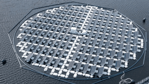 Đảo pin quang điện có thể xoay theo hướng mặt trời