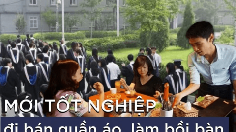 Sinh viên trường danh tiếng từ bỏ bằng cấp đi làm bồi bàn: Thách thức hay cơ hội đổi đời?