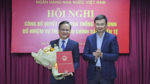 ​Ông Phạm Chí Quang được bổ nhiệm Vụ trưởng Vụ Chính sách tiền tệ