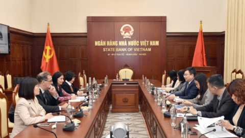 Phó Thống đốc Phạm Thanh Hà tiếp xã giao Giám đốc Văn phòng Tăng cường năng lực của IMF tại Thái Lan