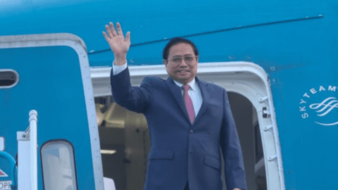 Thủ tướng Phạm Minh Chính lên đường thăm chính thức Lào