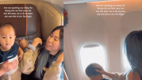 Cha mẹ gây tranh cãi khi cho con bay khoang hạng nhất: Nuông chiều con hay tận hưởng dịch vụ?