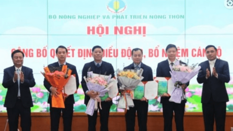 Bộ Nông nghiệp điều động, bổ nhiệm 23 lãnh đạo Cục, vụ