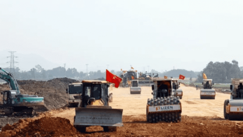 Tăng tốc thi công, đảm bảo tiến độ cán đích cao tốc Quốc lộ 45 - Nghi Sơn
